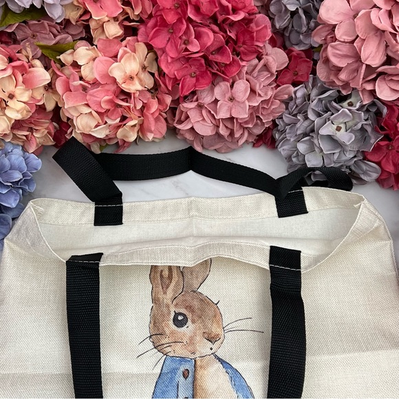 Eco-Friendly Peter Rabbit Bunny Folding Tote Bag - Picture 11 of 16